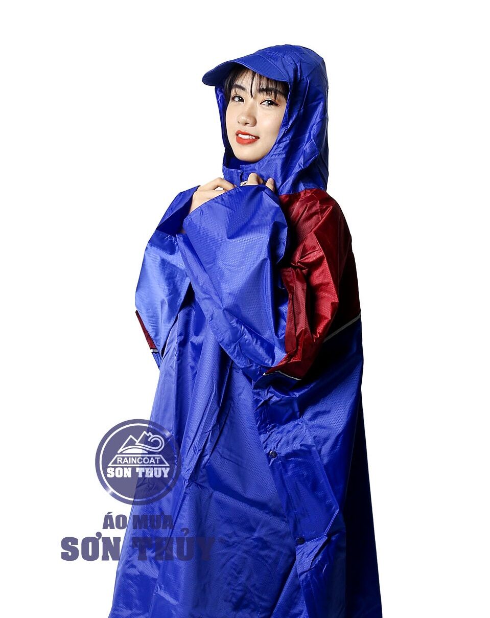 Áo mưa cánh dơi Sơn Thủy K7 CD không có kính - Ảnh 3