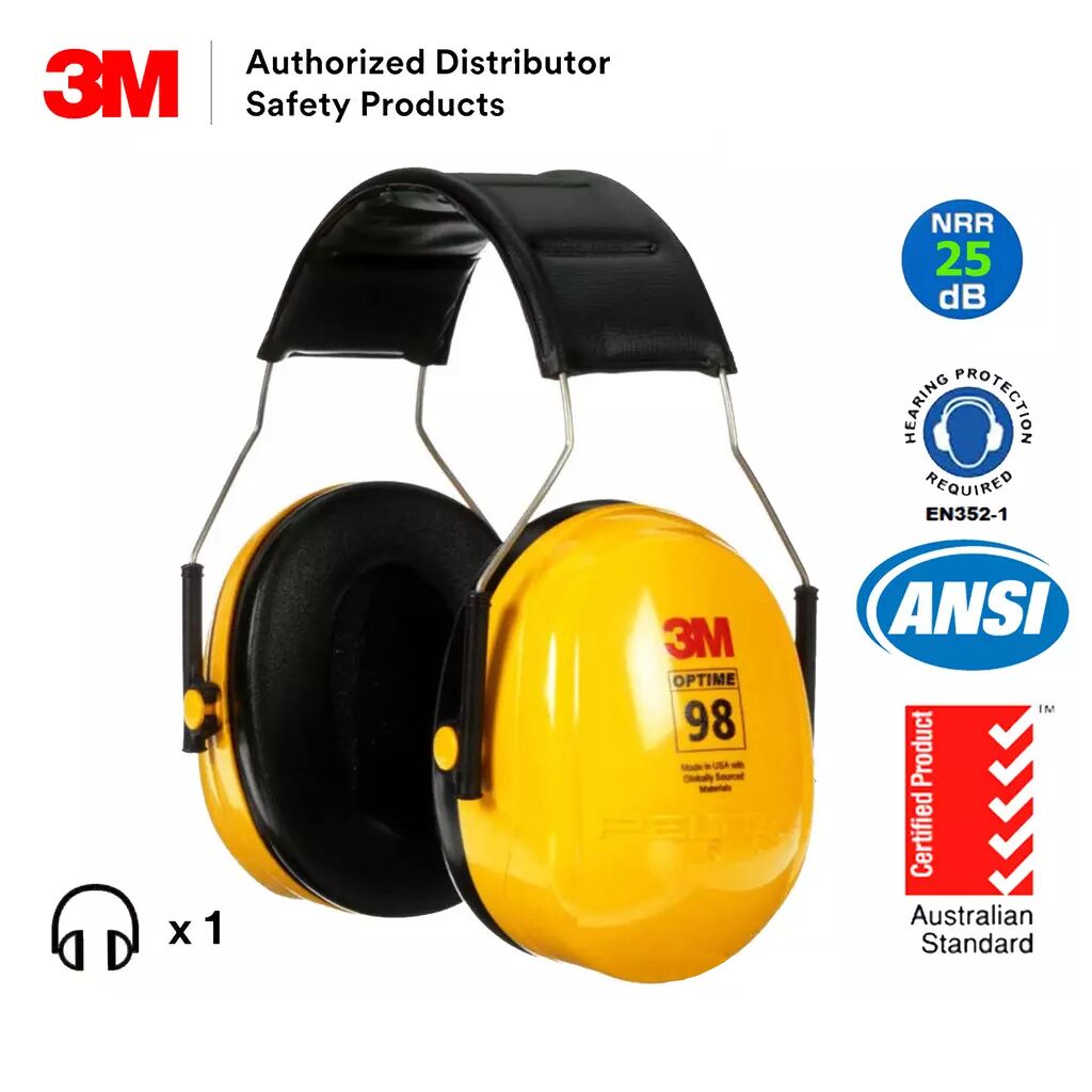 Chụp tai chống ồn 3M H9A - Ảnh 2