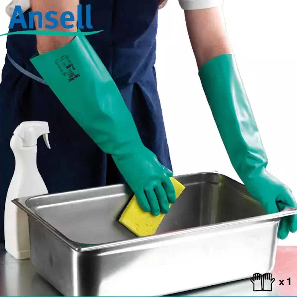 Găng tay chống hóa chất Ansell 37-185 - Ảnh 5