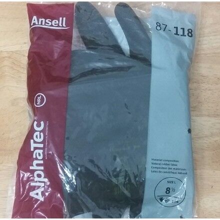 Găng tay chống hóa chất Ansell AlphaTec 87-118 - Ảnh 4
