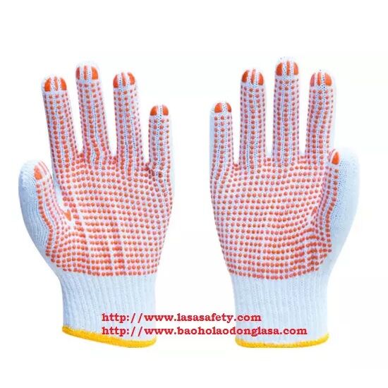 Găng tay phủ hạt nhựa 50g