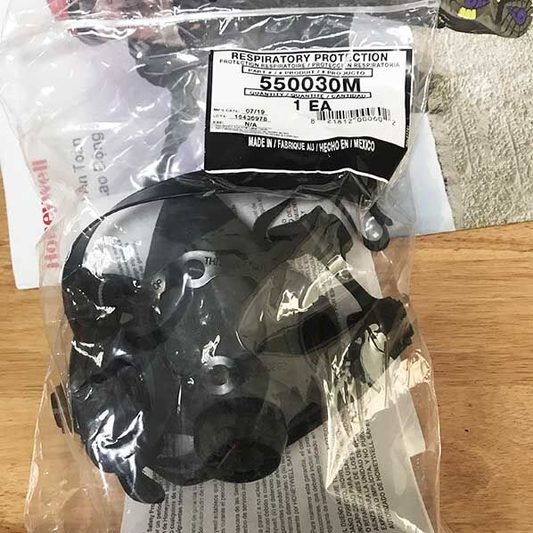 Mặt nạ nửa mặt North 5500 Honeywell - Ảnh 2