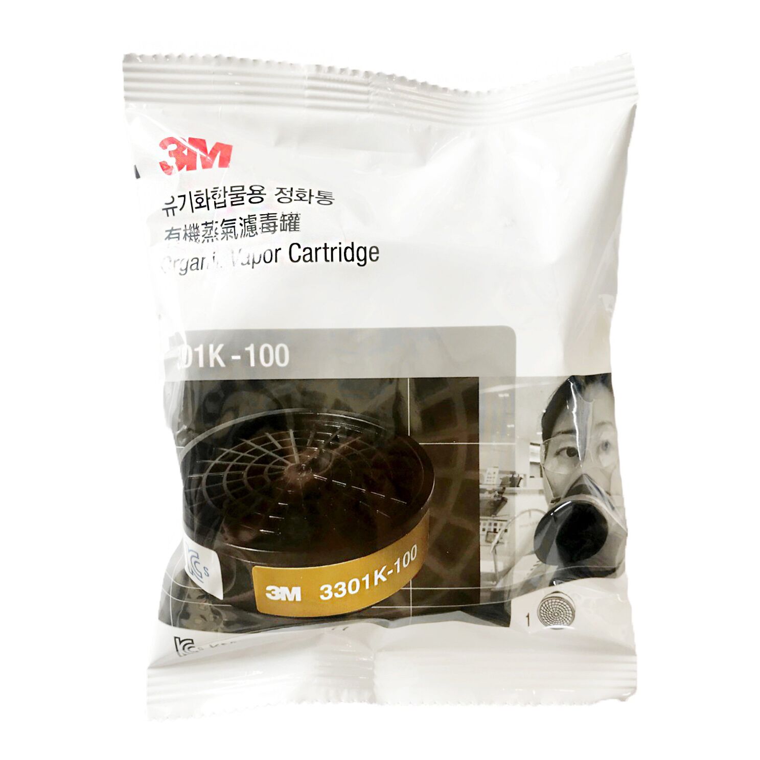 Phin lọc hơi hữu cơ 3M 3301K-100 - Ảnh 4