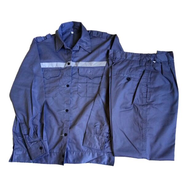 Quần áo bảo hộ Kaki - Màu ghi tối LS504