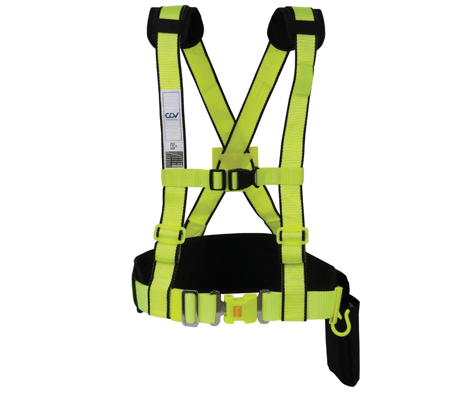 Dây an toàn bán thân COV AL 1 móc nhôm dây nhún - Ảnh 2