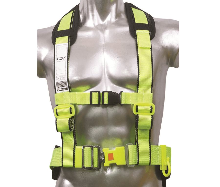 Dây an toàn bán thân COV AL 1 móc nhôm dây nhún - Ảnh 3