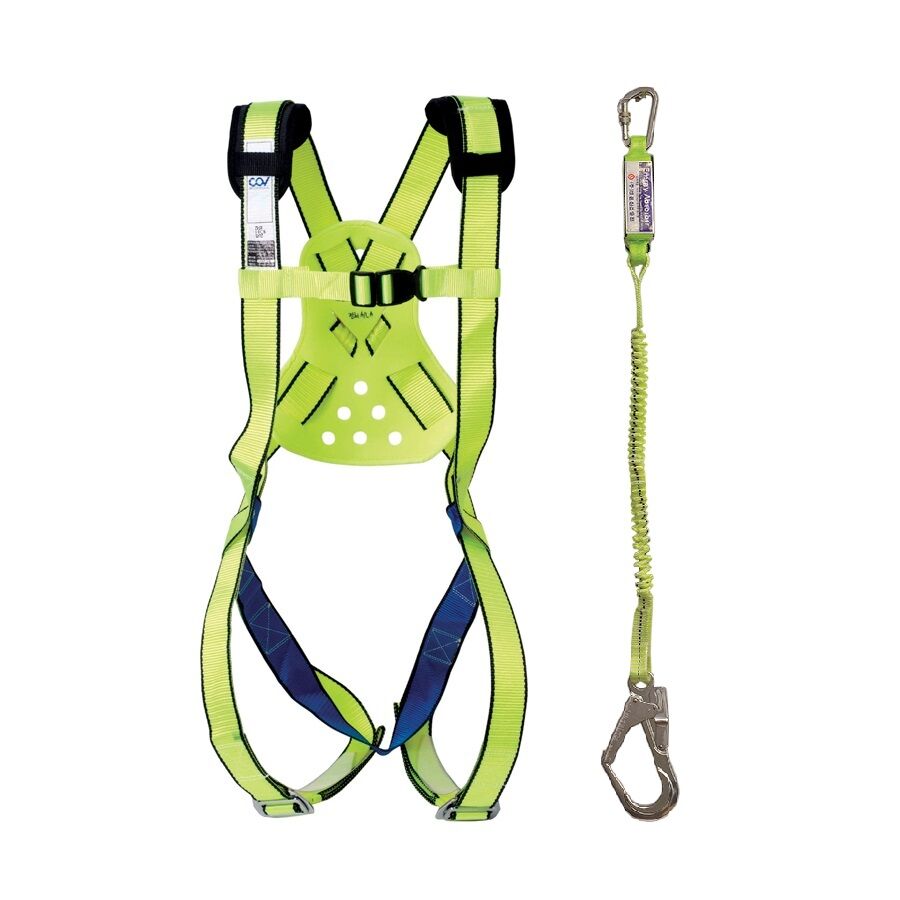 Dây an toàn toàn thân COV AL A 1 móc sắt dây nhún (không có đai bụng)