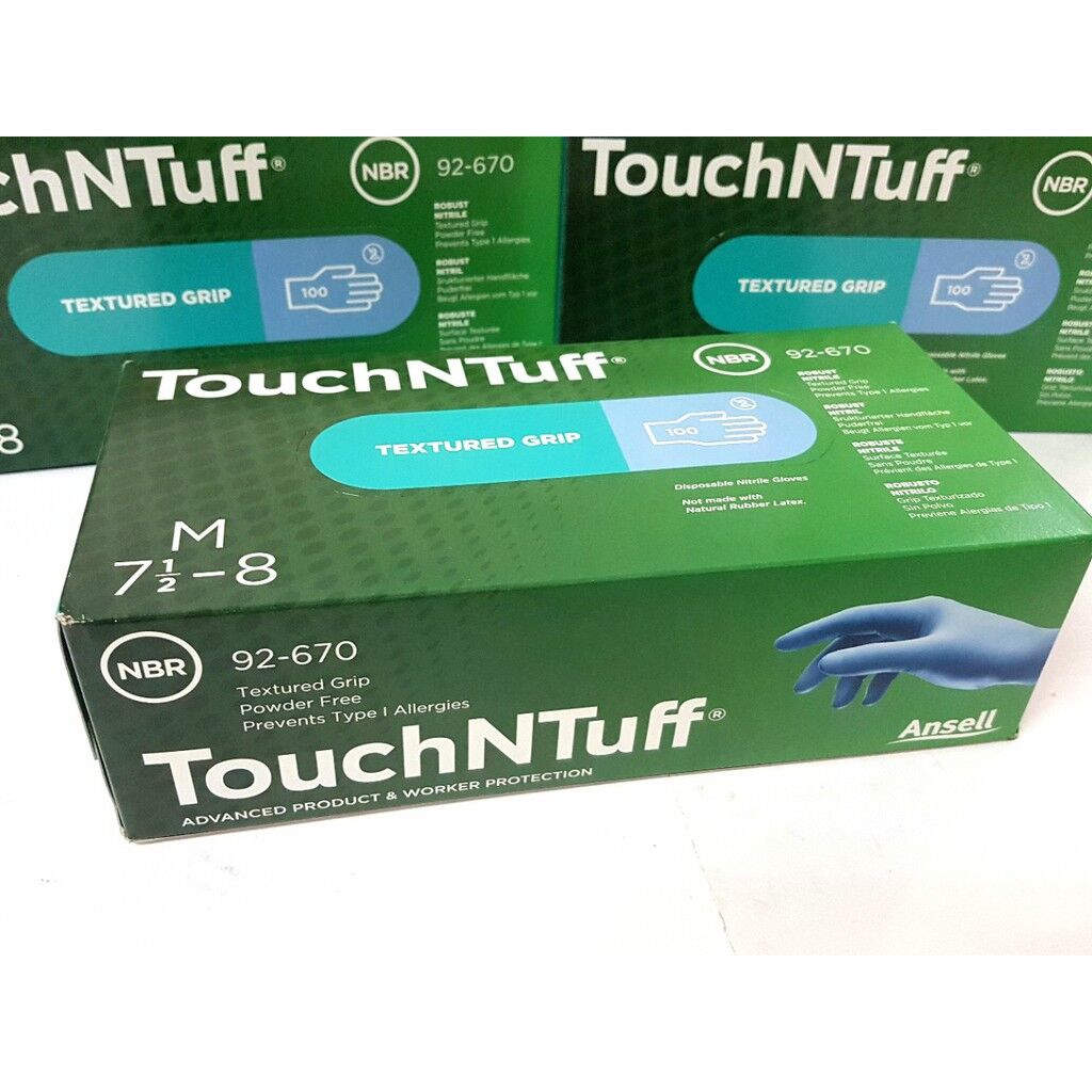 Găng tay y tế Ansell Nitrile 92-670 - Ảnh 4